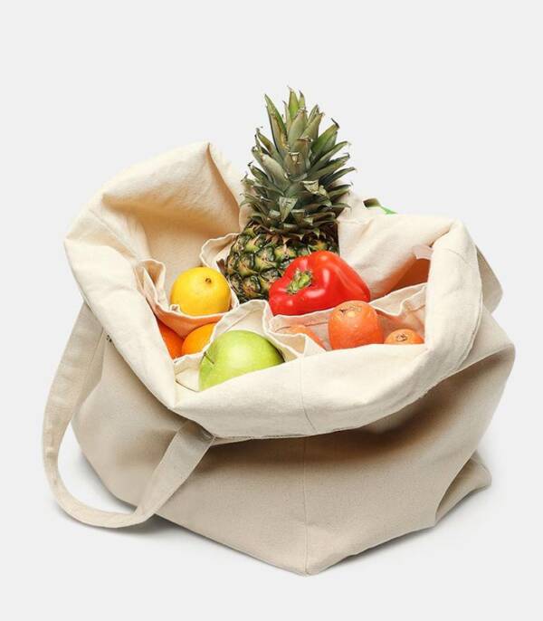 6 Pocket Grocery Bag - Image 2