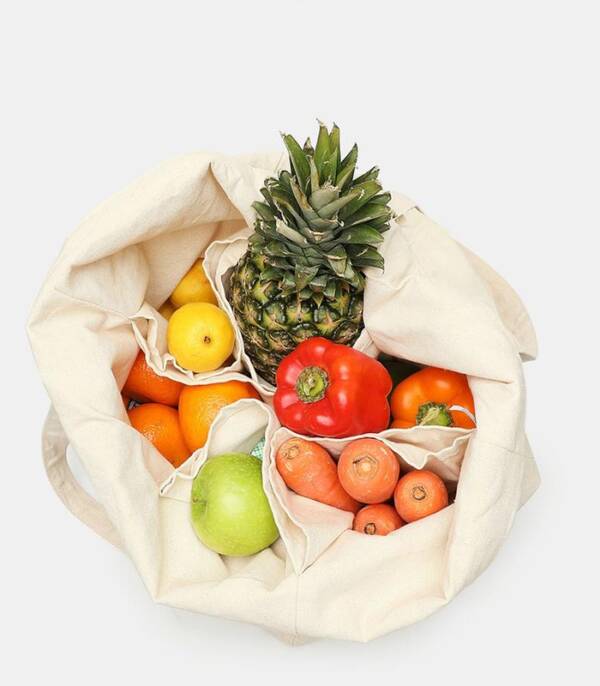 6 Pocket Grocery Bag