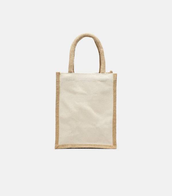 Canvas bag with Jute - Image 2